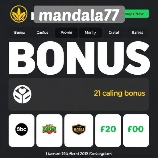 Promosi dan Bonus yang Tersedia di Mandala77 untuk Anggota Baru
